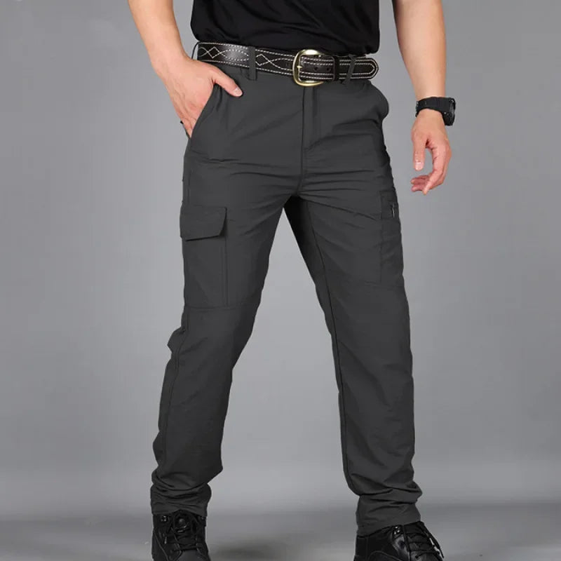 Asian Size Work Pants Men Man Pants Cargo Pants Span Work Clothes Men's Cargo Pants Cargo Pants Man Men's Cargo Pants for Summer