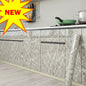 55CM DIY Adhesive Wall Wallpaper Marble Dining Room Kitchen Cabinet Decoration Mold Resistant And Waterproof Wall Sticker Home