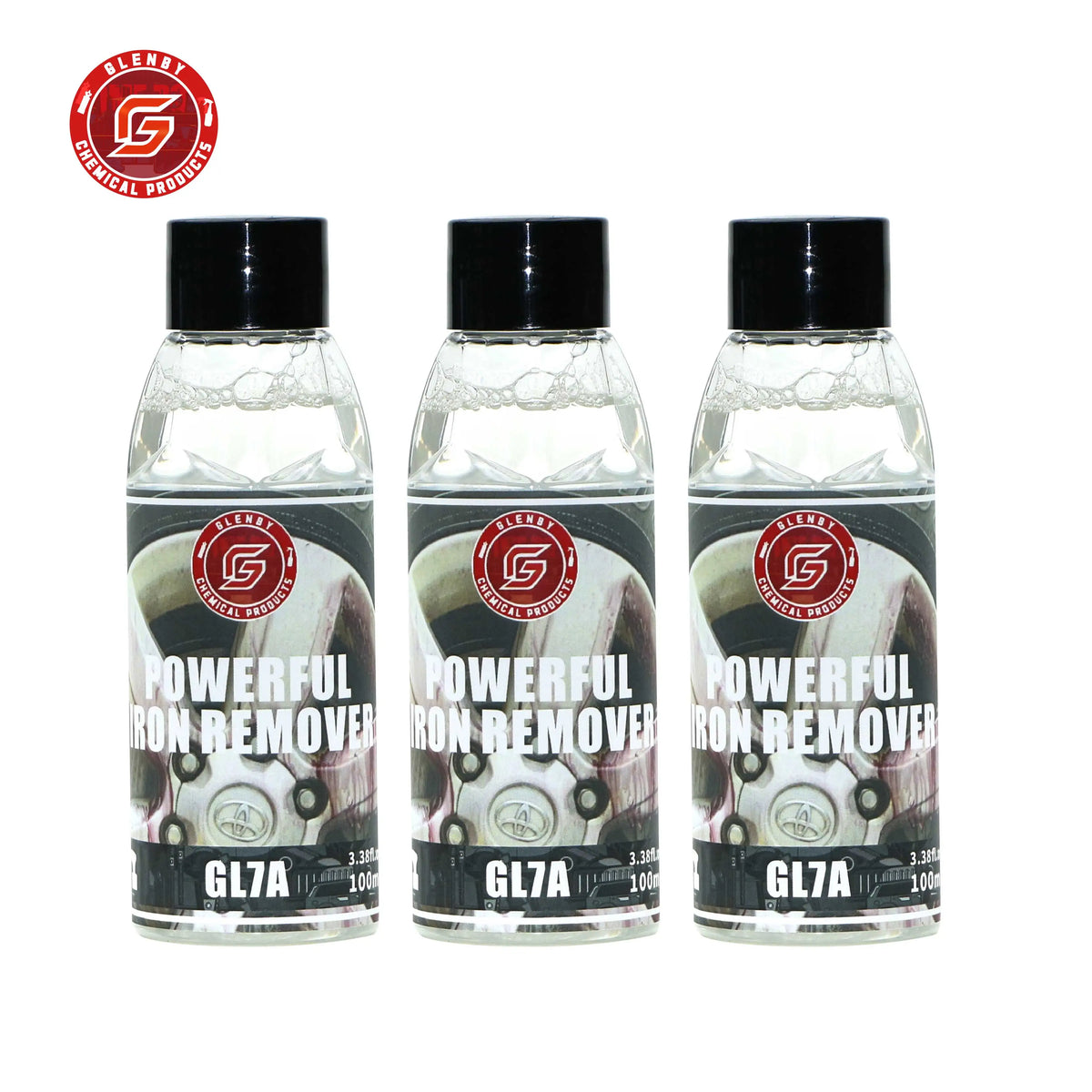 100ml Wheel Paint Iron Remover Spray Technology Professional Dust Rim Rust Cleaner Auto Detail Chemical