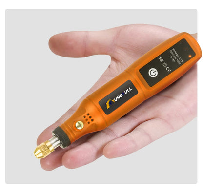 DIY Mini Rotary Tool USB Engraving Tool Dremel Tool Mini Grinder Machine Mini Wireless Drill Rechargeable Polishing Machine