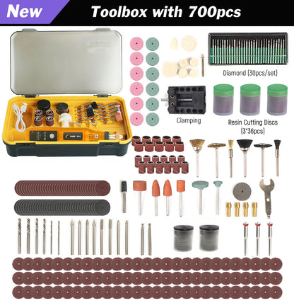 DIY Mini Rotary Tool USB Engraving Tool Dremel Tool Mini Grinder Machine Mini Wireless Drill Rechargeable Polishing Machine