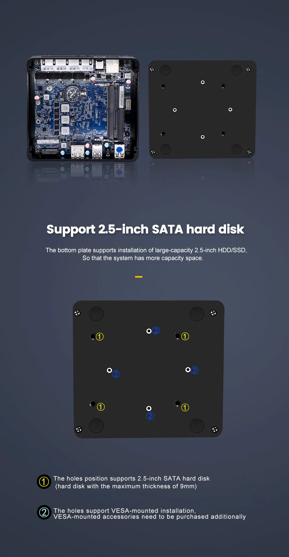 Topton Solid Fanless Firewall Mini PC VPN Gateway Intel N150 N5105 J6412 J5005 7305 6305 4x2.5G LAN Home Server PfSense Computer