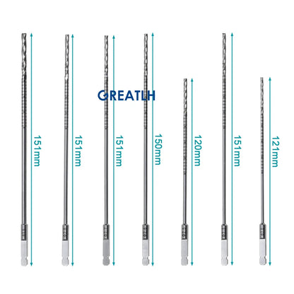 Orthopedic Surgery AO Quick Fit Drill Bits Veterinary Pets Surgical Instruments Medical Supplies and Equipment Stainless Steel