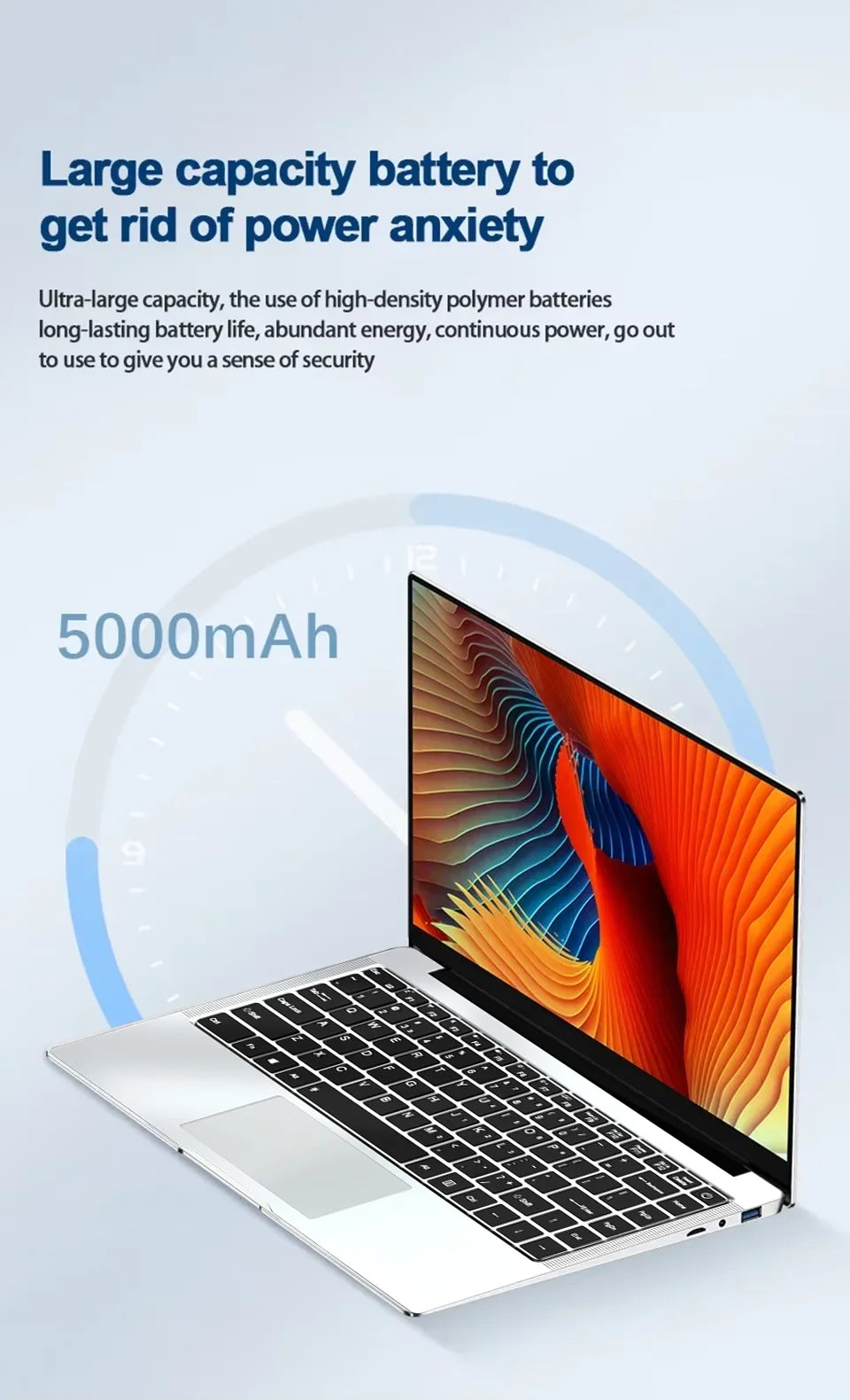 2026 Portable Windows 11 Pro Laptops Intel Core I7 8650U 16GB RAM 1TB SSD Office Gamer Study Notebook Computer PC