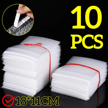 Transparent Bubble Mailers Self-sealing Plastic Shockproof Shipping Bag Self-adhesive Bubble Foam Packing Bags Cushioning Bag