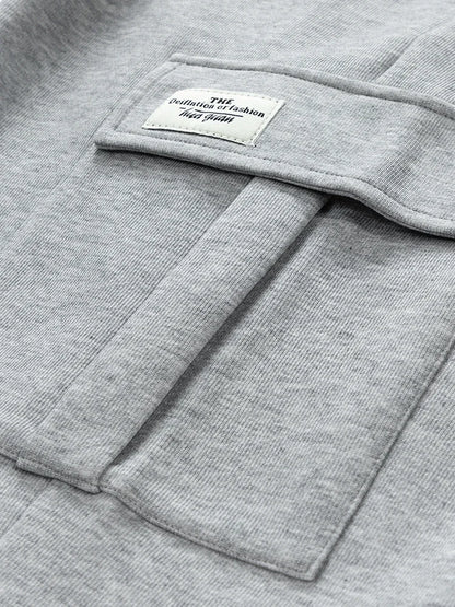 2024 New Sweatpants Men Multi-Pockets Drawstring Cotton Casual Wide Pants Male Loose Straight Trousers Large Size 8XL