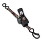1 Inch 10Ft Auto Retractable Ratchet Strap 800kg Heavy Duty Elastic Fastening Belt for Motorcycle Cargo Fixing