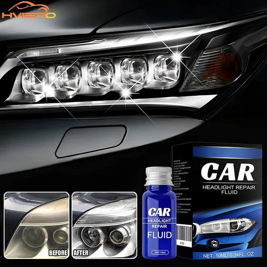 Car Headlight Scratch Repair fog Remover 10/30/50ml Light Cleaner Automotive Restoration Kit Polishing Cleaning Maintenance tool