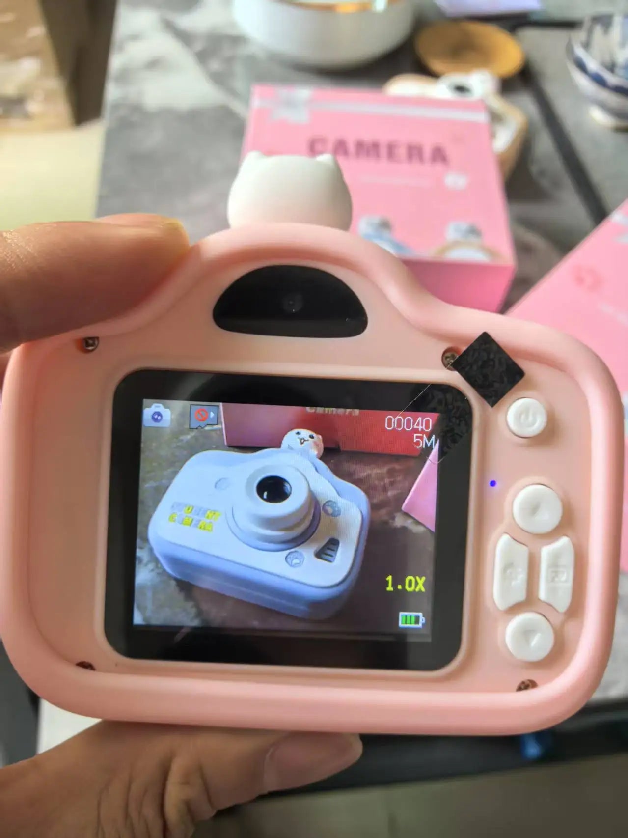 Super Cute Children Camera 1080P HD Toddler Digital Video Camera 2.0-inch Kids Camera with Silicone Cases Toys for  Christmas