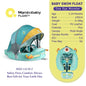 Mambobaby Float 98% UV Protection Canopy Safe Air-Free Core Comfort Skin-friendly Design Baby Swim Ring Toddler Pool Float Infant Swim Circle Swimming Buoy 1 Years 3-34 Months Boy and Girl Globally Certified Safe Design