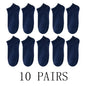 5/10-Pack Unisex Comfort-Fit Ankle Socks For All, Breathable & Lightweight - Ideal For Sports & Daily Wear