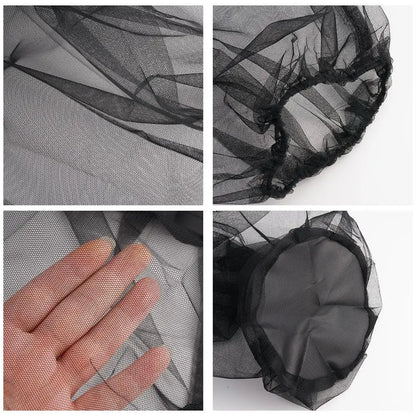 Outdoor Mosquito Head Mask Beekeeping Net Gauze Hat Travel Fishing Camping Mask Net Head Net Mask Travel Camping