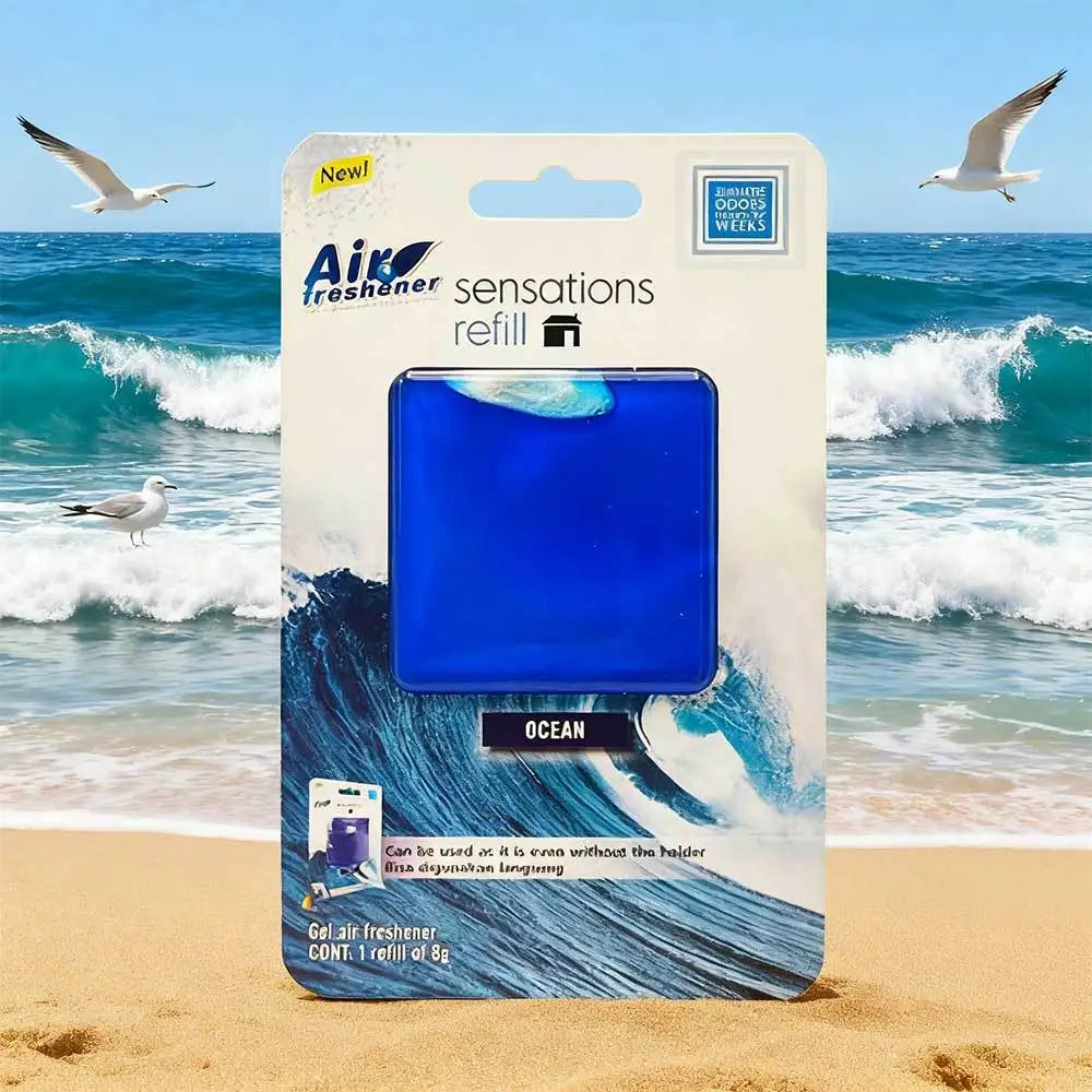 Perforated Membrane Car Air Freshener - Peel & Use Liquid Essential Oil, Car & Home Dual Use, Long-Lasting Fragrance