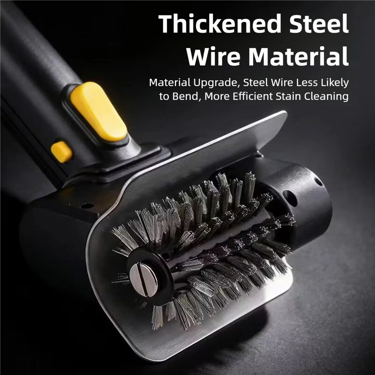 TINSOL Electric Stainless Steel BBQ Brush Rechargeable Wireless Cleaning Brush Outdoor Cleaning Brush Grill Brush