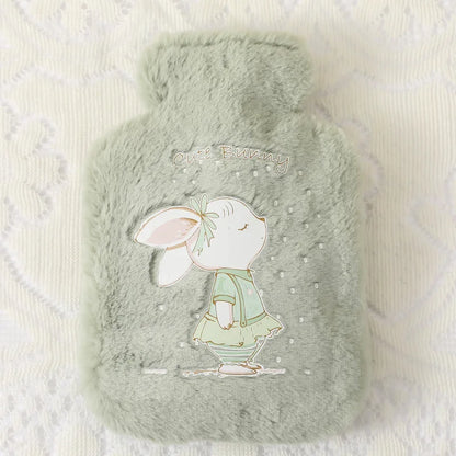 250/500ML Warm Hot Water Bottle Bag Girl Warm Belly Warmer Filled Mini Explosion-proof Portable Winter Reusable Cute Hand Warmer