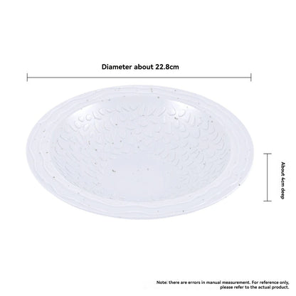 Turtle Bathing Pool Feeding Dish Durable Reptile Water Bowl for Box Turtles Frogs and Pets Easy to Clean Habitat Accessory