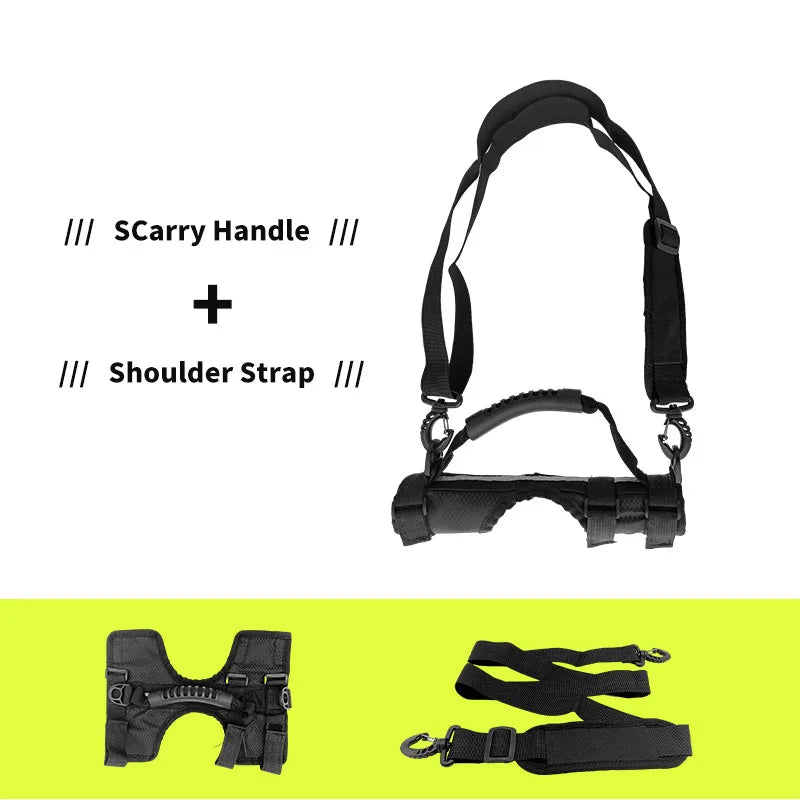 Folding Bicycle Carrier Handle Hand Grip For Brompton Cycling Bicycle Frame Carry Shoulder Strap Bicycle Accessories