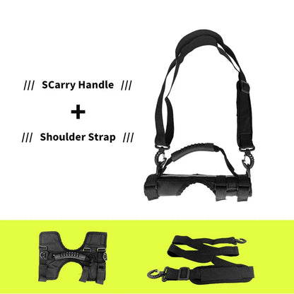 Folding Bicycle Carrier Handle Hand Grip For Brompton Cycling Bicycle Frame Carry Shoulder Strap Bicycle Accessories