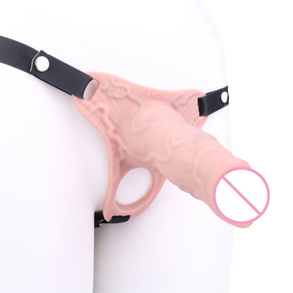 ANOSX Multi-styles Penis Sleeve Realistic Dildo Sheath Silicone Male Chastity Cage With Lockable Secure Chastity Belt BDSM Toy