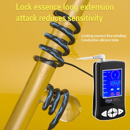 Electric Shock Metal Penis Ring Electric Penis Enlarger Massage Cock Ring Medical Themed Toys Stimulate Adult Sex Toys For Men
