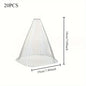 20PCS Large Reusable Plant Covers - Protect Plants From Birds, Frost, Snails, Etc., Transparent, Durable Garden Supplies
