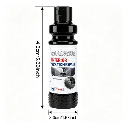 Car Interior Plastic Repair Liquid Instantly Eliminate Surface Scratches Apply Clear Coating to Refresh Worn Dashboard Panels