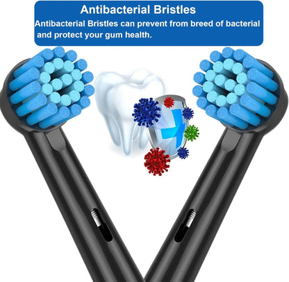 Soft Sensitive Replacement Brush Heads for Oral B Braun Electric Toothbrush Gentle and Comfortable Brushing for Sensitive Gums