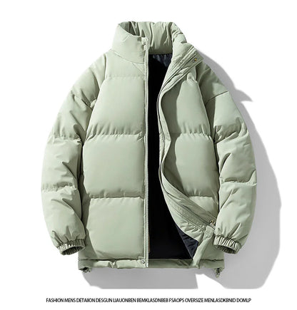 Winter Parka Men Brown Thick Warm Jackets Big Size 6xl 7xl 8xl Oversize Cotton Padded Windbreaker Outwear Waterproof Loose Coats