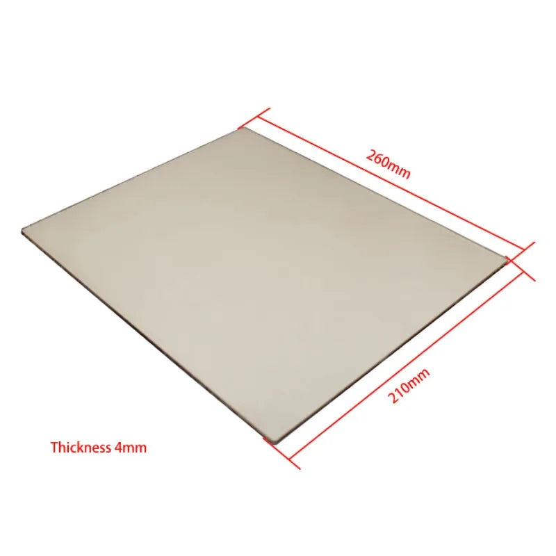 High temperature resistant Glass thick 4mm Fireplace door glass wood stove transparent microcrystalline ceramic glass