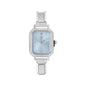 Fashion Colorful Dial Square Stainless Steel Women Watch Head Fit 9mm Bracelet For Party Friend Wife Birthday Jewelry Gifts