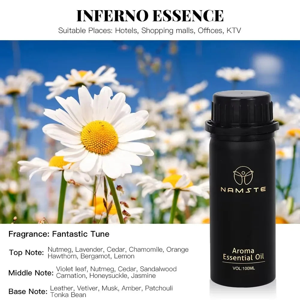 NAMSTE 100ML Glory Upgrade Concentrated Perfume Essential Oil For Electric Diffuser Device Pure Plant Extract Aromatic Oasis