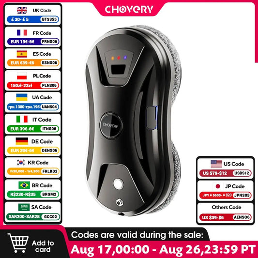 Vacuum Cleaner New Windows Cleaning Robot Window Washer Electric Glass Limpiacristales Remote Control For Home