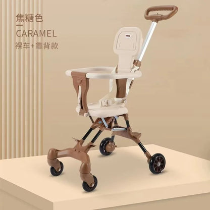 Easy Assembly DIY Pet Stroller Portable Foldable Cart Breathable Travel Carrier for Small Breed Dogs Cats Outdoor Walking