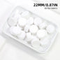 30/50/100pcs Rattle Box Inserts Squeaker Noise Maker for DIY Pet Baby Toy Stuffed Animal Repair Replacement Sound Ball Accessory