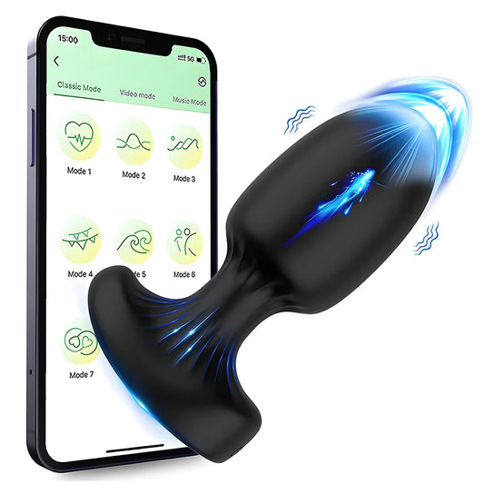Wireless Control Anal Vibrator 9 Vibrator Butt Plug Men Prostate Massager Stimulator Female Masturbator Adult Sex Toys for Women