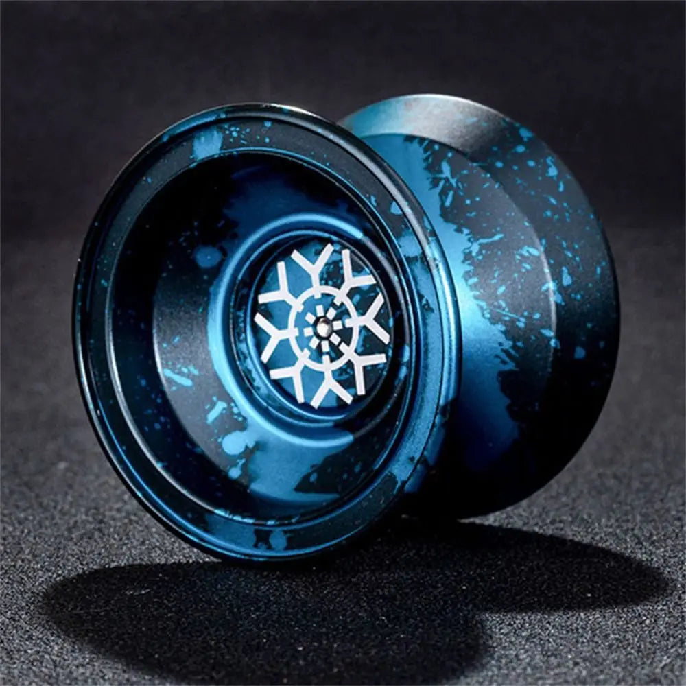 Fashion 10 Ball Bearing Metal Yoyo High Speed Unresponsive Yo Yo Toys Professional Alloy Aluminum Yoyo Ball 1A/3/5A