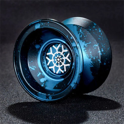 Fashion 10 Ball Bearing Metal Yoyo High Speed Unresponsive Yo Yo Toys Professional Alloy Aluminum Yoyo Ball 1A/3/5A
