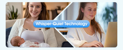 Hands-Free Wearable Breast Pump – Electric, BPA-Free, with Heating & UV Sterilizer | Wireless Upgrade Option