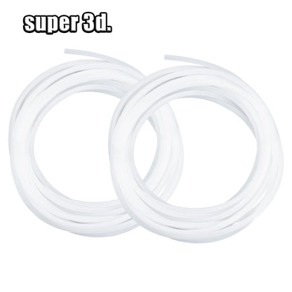 Bambu Lab PTFE Tube ID 2.5mm OD 4mm P1P AMS A1 Mini 3D Printer Teflonto Pipe 1.75mm Bambulab Ptfe Tube Bambulabs P1S/X1 AMS LITE