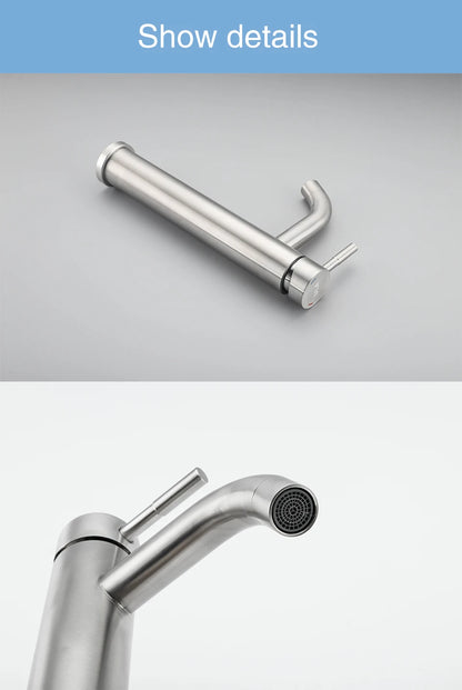 ULA G1/2 Basin Faucet Waterfall Bathroom Sink Faucet Hot Cold Water Mixer Tap Deck Mounted Bathroom Tap Crane Washbasin Tap
