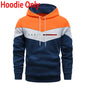 Paris Fashion Men's Hoodies Set Daily Casual Sports Hooded Sweatshirt and Jogger Pants Male Urban Trend Warm Pullover Tracksuit