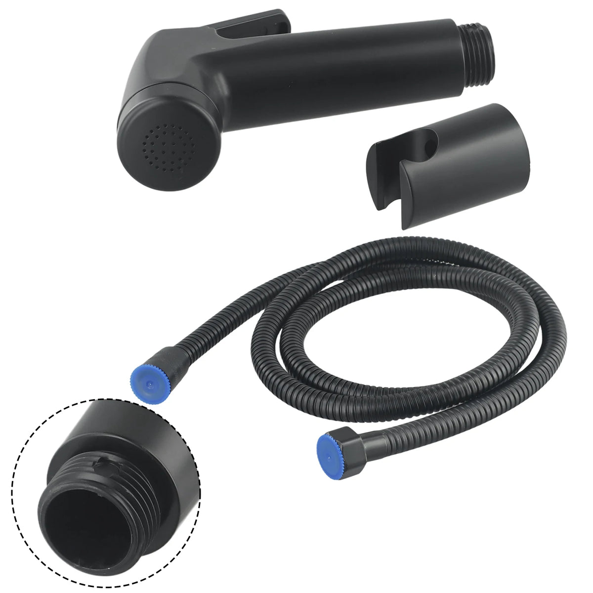 Bidet Toilet Sprayer Set Spray Water Bathroom Handheld Bidet Sprayer Toilet Shower Double Outlet Angle Valve Toilet Accessories
