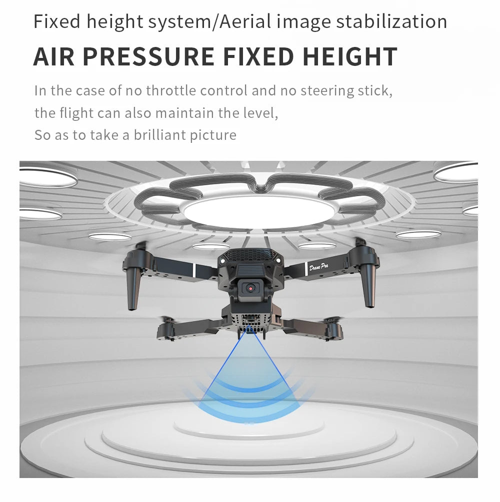 S529 New Drone 2.4G RC Quadcopter Drone 5G FPV WiFi Foldable With Mod Altitude Resistance NO Camera Wide-angle Shooting Boy Toy
