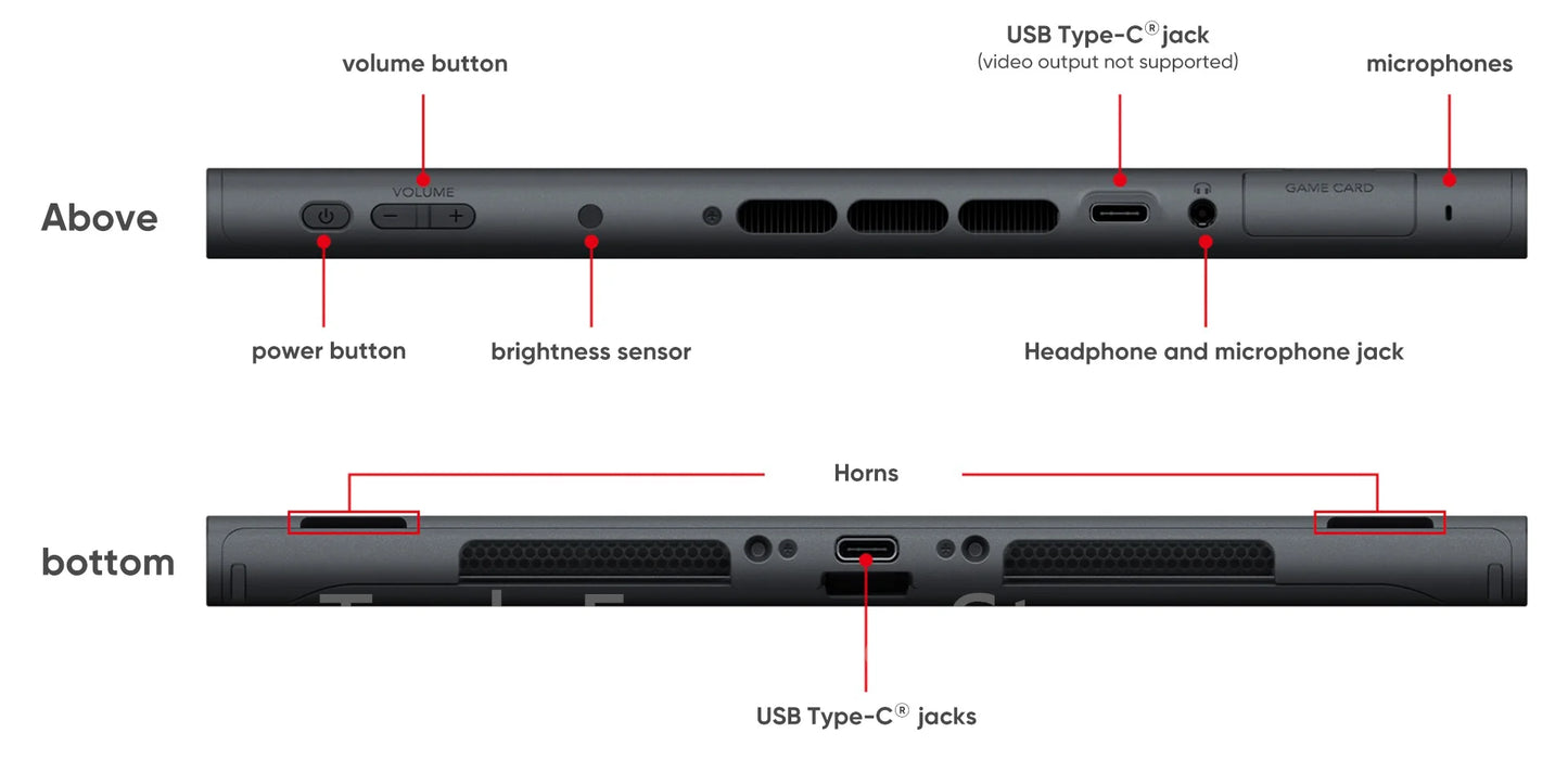 Nintendo Switch 2 Portable Game Console, 7.9 Inch Screen, 120Hz, with Joy-Con 2, Hdr, Magnetic Tv Mode, Laptop Pc