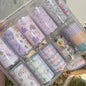 10Rolls Plaid Thousand-Bird Bow  Stars Nail Foils Transfer Paper  Nail Art Stickers  Manicure Set Decal  Nails Decoration