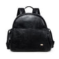 Soboba Large Capacity Solid Diaper Bag with Backpack Straps for Fashionable Mothers – Waterproof Nappy Changing Bag
