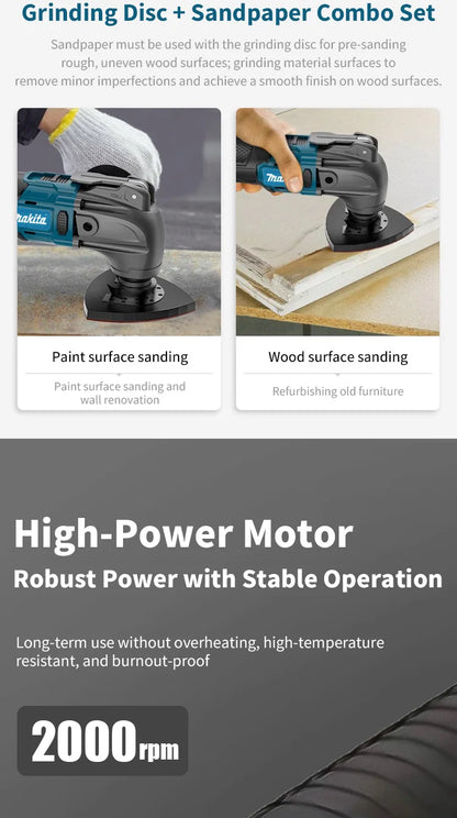 Trimming Cutter: 6-Gear Settings, 18/20V Li-Ion Battery, 340-326mm Length, Multi-Use for Sawing, Cutting, Shoveling For Makita 18v Battery