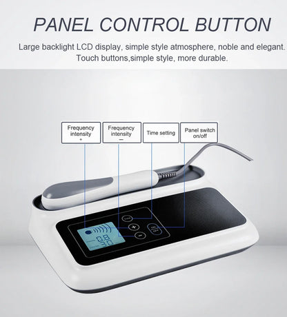 Ultrasonic Therapy Machine For Pain Relief Muscle Joints Massage No Drug Ultrasound 1MHz Physiotherapy Device LCD Screen Display