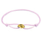 Zalman Wholesale GDS888 Luxury Unisex Bracelet 3 Metal Buckle Hand Chain Adjustable Men's Rope Bracelet for Women Jewelry Gifts