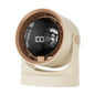 Desktop Fan Low-noise and Silent 100-speed Adjustable LED Display, Large-capacity Mini Desktop Wall-mounted Fan 1800mah
